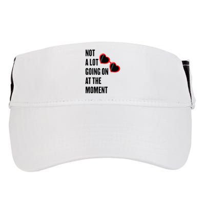 Not A Lot Going On At The Moment Retro Adult Drive Performance Visor