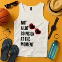 Not A Lot Going On At The Moment Retro Tank Top