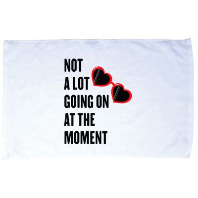 Not A Lot Going On At The Moment Retro Microfiber Hand Towel