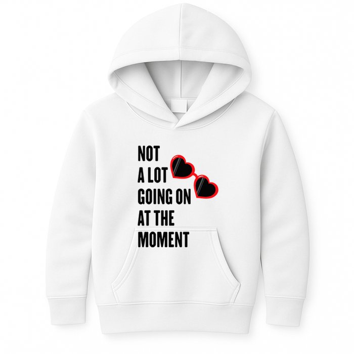 Not A Lot Going On At The Moment Retro Kids Hoodie