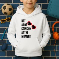 Not A Lot Going On At The Moment Retro Kids Hoodie