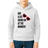Not A Lot Going On At The Moment Retro Kids Hoodie
