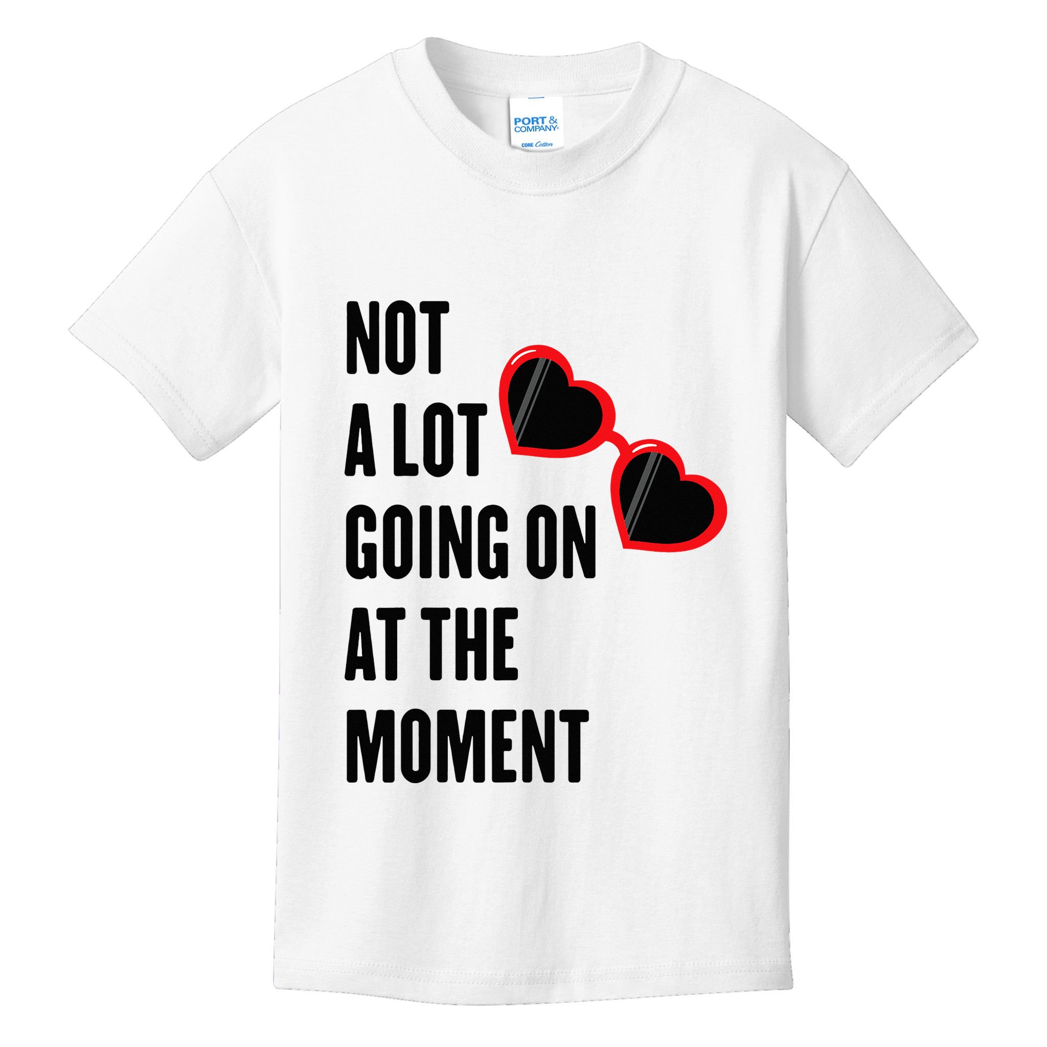 Not A Lot Going On At The Moment Retro Kids T-Shirt