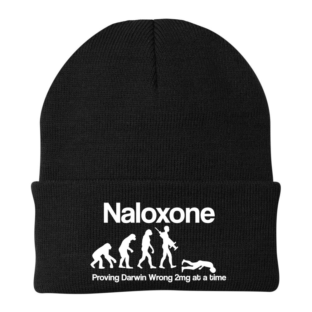 Naloxone Proving Darwin wrong 2 mg at a time Beanie