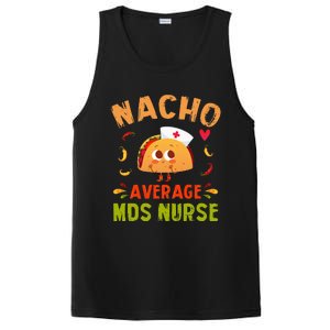 Nacho Average MDS Nurse Taco Minimum Data Set RN Long Sleeve PosiCharge Competitor Tank