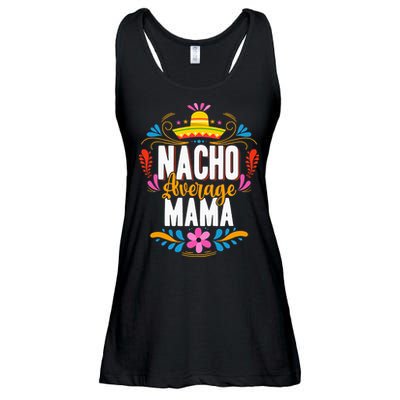Nacho Average Mama Cinco De Mayo Mexican Matching Family Ladies Essential Flowy Tank