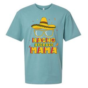 Nacho Average Mama Mom Cinco De Mayo Women Gift Mommy Sueded Cloud Jersey T-Shirt