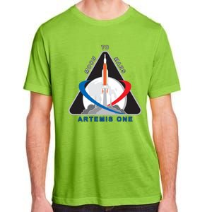 NASA Artemis Moon To Mars Adult ChromaSoft Performance T-Shirt