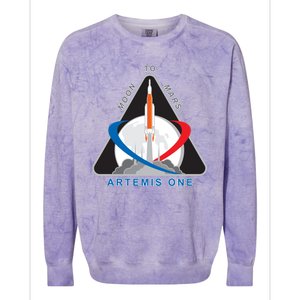 NASA Artemis Moon To Mars Colorblast Crewneck Sweatshirt