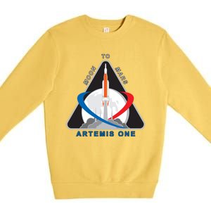 NASA Artemis Moon To Mars Premium Crewneck Sweatshirt