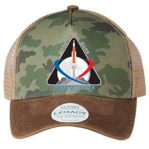 NASA Artemis Moon To Mars Legacy Tie Dye Trucker Hat