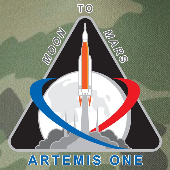 NASA Artemis Moon To Mars Legacy Tie Dye Trucker Hat
