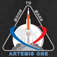 NASA Artemis Moon To Mars Cool Comfort Performance Bucket Hat
