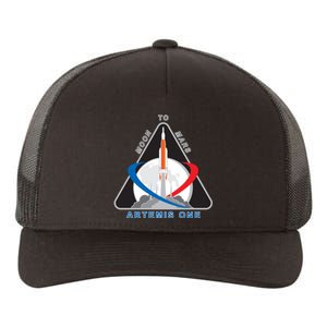 NASA Artemis Moon To Mars Yupoong Adult 5-Panel Trucker Hat