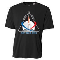 NASA Artemis Moon To Mars Cooling Performance Crew T-Shirt