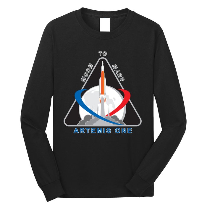 NASA Artemis Moon To Mars Long Sleeve Shirt