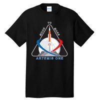 NASA Artemis Moon To Mars Tall T-Shirt