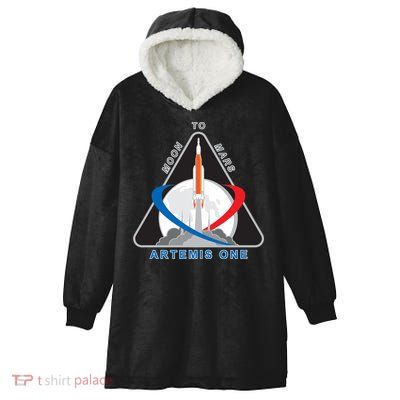 NASA Artemis Moon To Mars Hooded Wearable Blanket