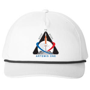 NASA Artemis Moon To Mars Snapback Five-Panel Rope Hat