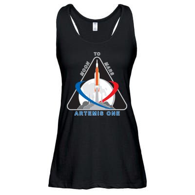NASA Artemis Moon To Mars Ladies Essential Flowy Tank