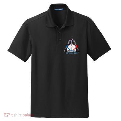 NASA Artemis Moon To Mars Dry Zone Grid Polo