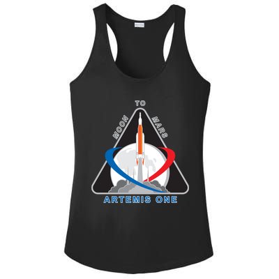 NASA Artemis Moon To Mars Ladies PosiCharge Competitor Racerback Tank