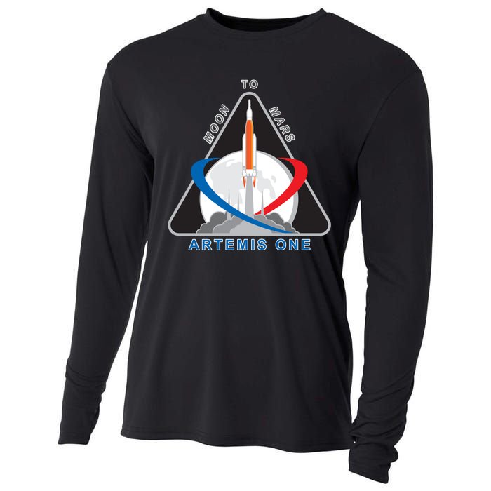 NASA Artemis Moon To Mars Cooling Performance Long Sleeve Crew