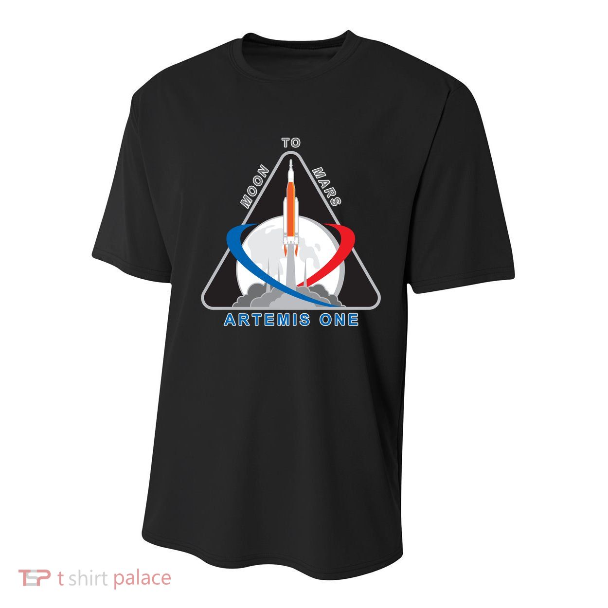 NASA Artemis Moon To Mars Youth Performance Sprint T-Shirt