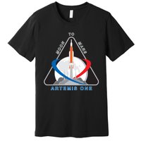 NASA Artemis Moon To Mars Premium T-Shirt