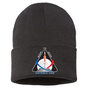 NASA Artemis Moon To Mars Sustainable Knit Beanie