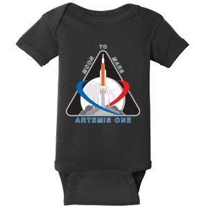 NASA Artemis Moon To Mars Baby Bodysuit