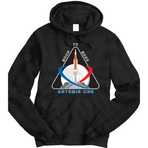 NASA Artemis Moon To Mars Tie Dye Hoodie