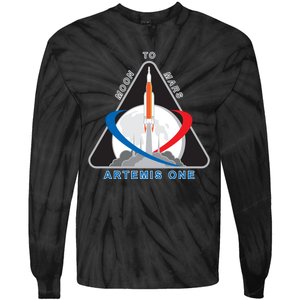 NASA Artemis Moon To Mars Tie-Dye Long Sleeve Shirt