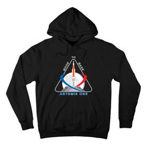 NASA Artemis Moon To Mars Tall Hoodie