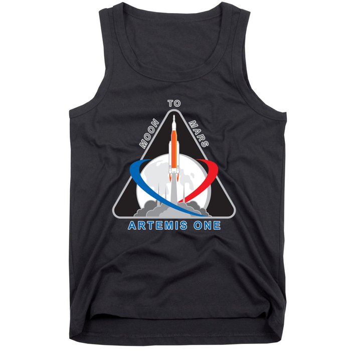 NASA Artemis Moon To Mars Tank Top