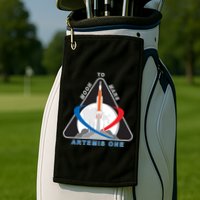 NASA Artemis Moon To Mars Golf Towel