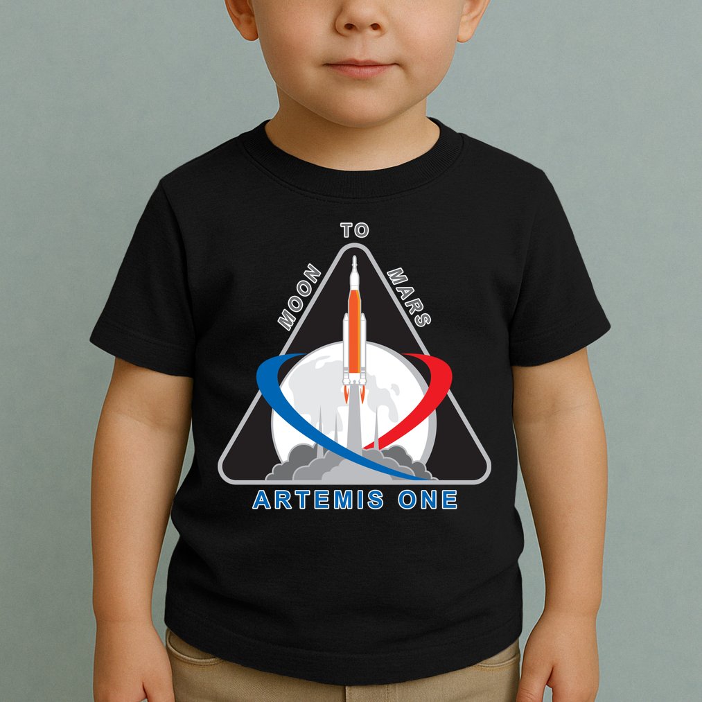 NASA Artemis Moon To Mars Toddler T-Shirt