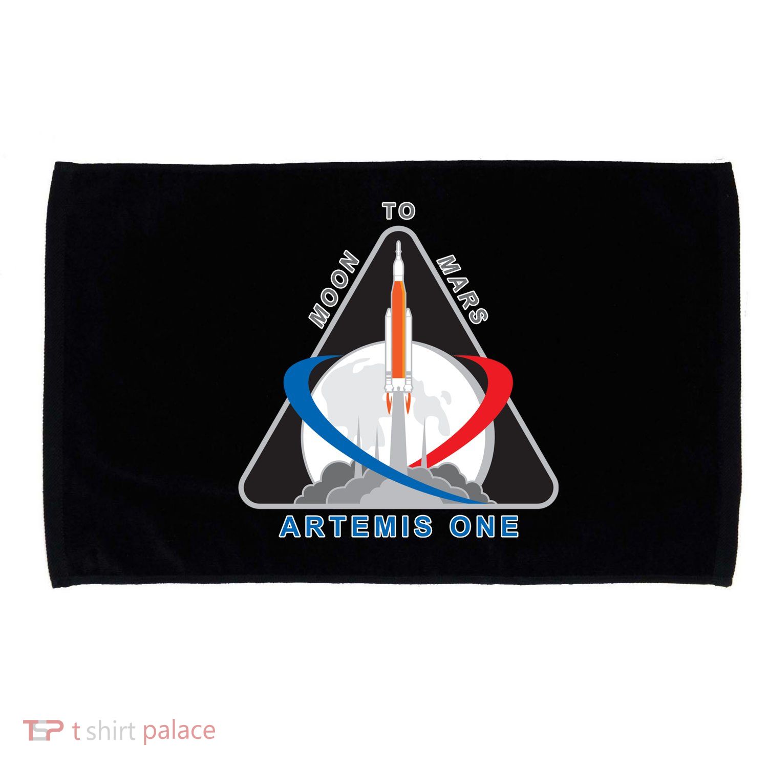 NASA Artemis Moon To Mars Microfiber Hand Towel