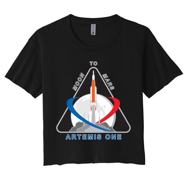 NASA Artemis Moon To Mars Crop Top