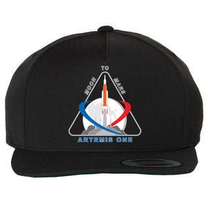 NASA Artemis Moon To Mars Wool Snapback Cap