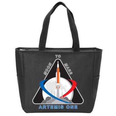 NASA Artemis Moon To Mars Zip Tote Bag