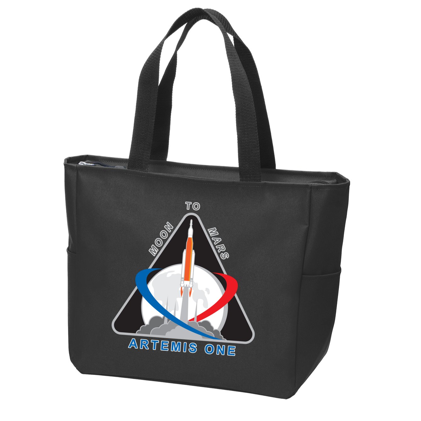 NASA Artemis Moon To Mars Zip Tote Bag