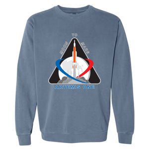 NASA Artemis Moon To Mars Garment-Dyed Sweatshirt