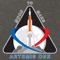 NASA Artemis Moon To Mars Cotton Canvas Backpack