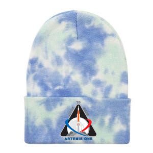 NASA Artemis Moon To Mars Tie Dye 12in Knit Beanie