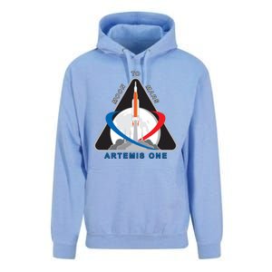 NASA Artemis Moon To Mars Unisex Surf Hoodie