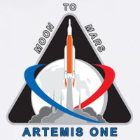 NASA Artemis Moon To Mars Garment-Dyed Sweatshirt