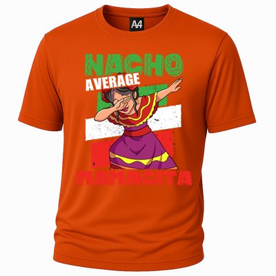 Nacho Average Mamacita Cute Gift Cooling Performance Crew T-Shirt