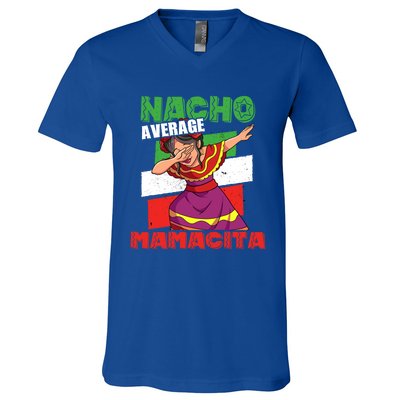 Nacho Average Mamacita Cute Gift V-Neck T-Shirt