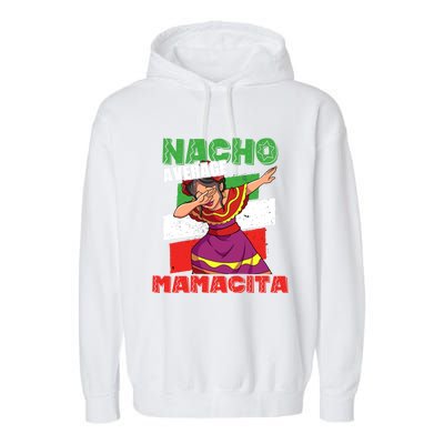 Nacho Average Mamacita Cute Gift Garment-Dyed Fleece Hoodie